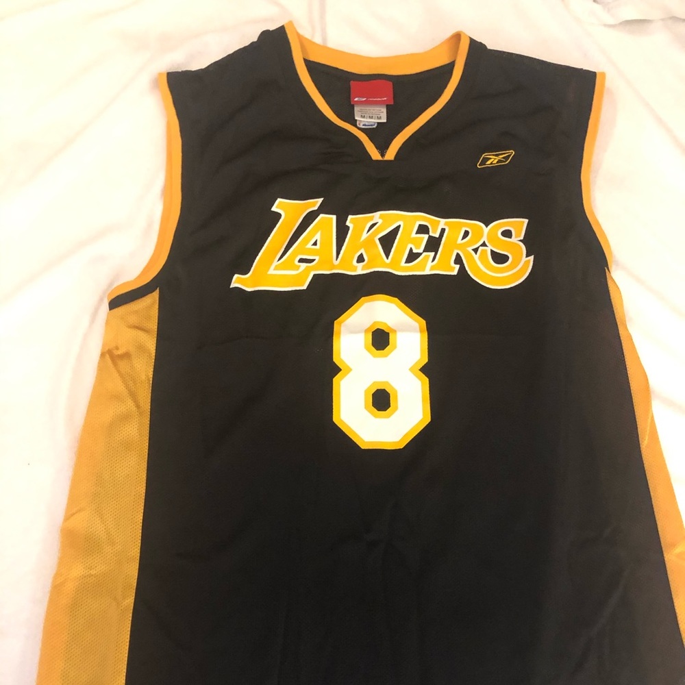 Kobe Bryant #8 Lakers Reebok Jersey Size Medium